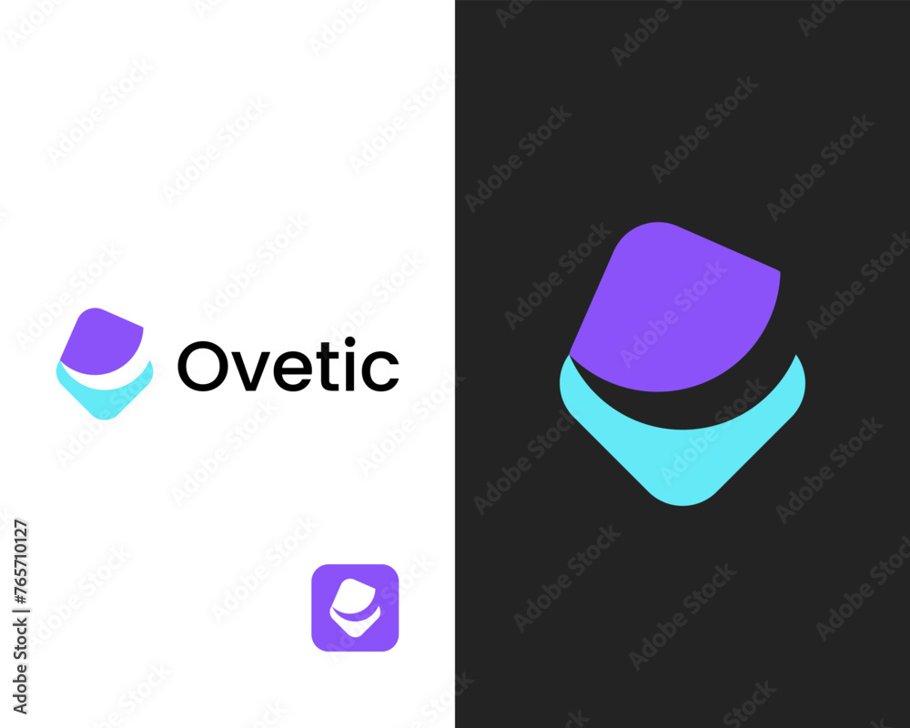 Modern Letter V shape Creative logo design for Company