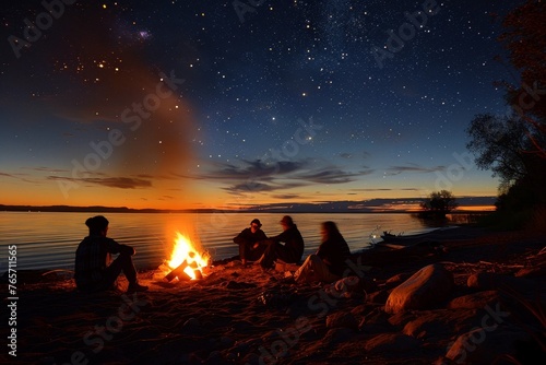 Campfire Stories by the Lake