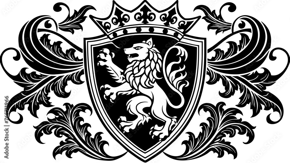 heraldry-side-patterns-with-white-background heraldry-side-patterns-with-white-background