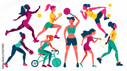 "Gym Silhouette Collection: Vector Set for Fitness Enthusiasts" © AnilChandra