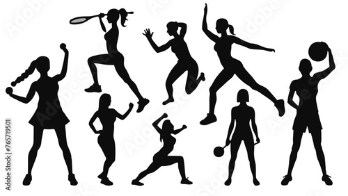  Gym Silhouette Collection  Vector Set for Fitness Enthusiasts 