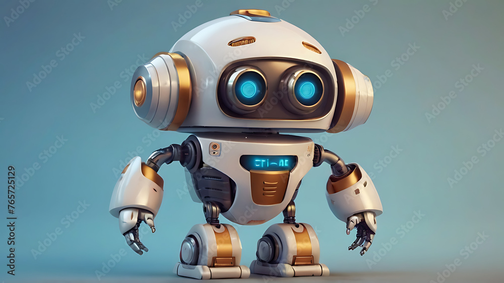 a robot impersonating as a human being in the human society ,Concept image, cartoon illustration style, robot toy a robot impersonating as a human being in the human society ,Concept image, cartoon illustration style, robot toy