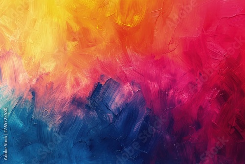 Wallpaper Mural Abstract colorful oil painting on canvas texture. oil painting background. multicolored art painting texture. colorful abstract background. Torontodigital.ca