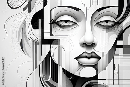 A Nod to Minimalism: Expressions in Line Art 