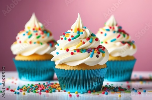 Cupcakes with cream cheese