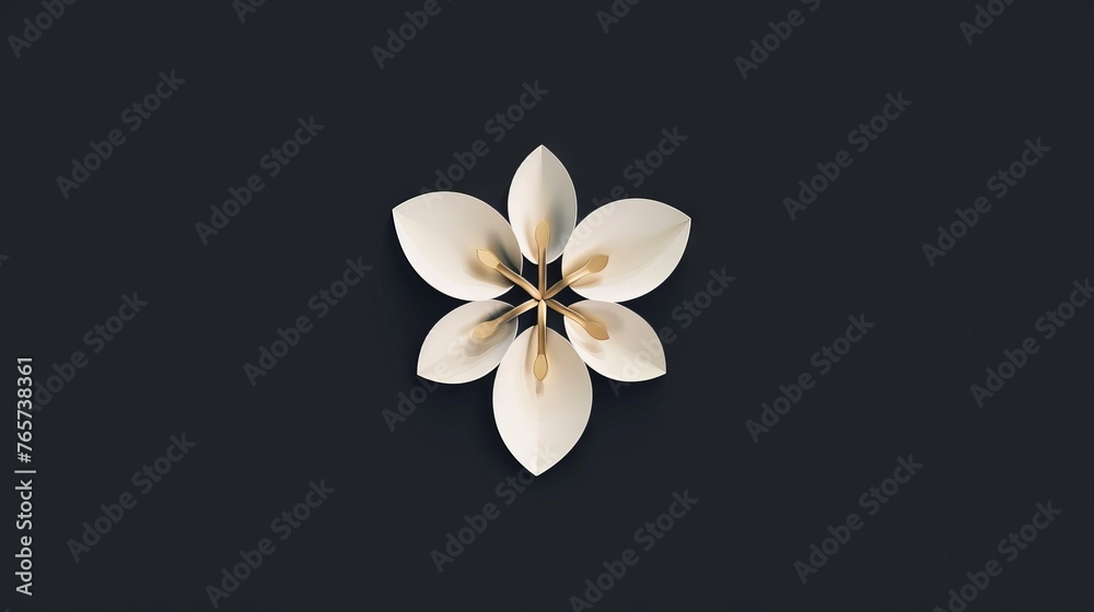 Fototapeta premium Flower icon design