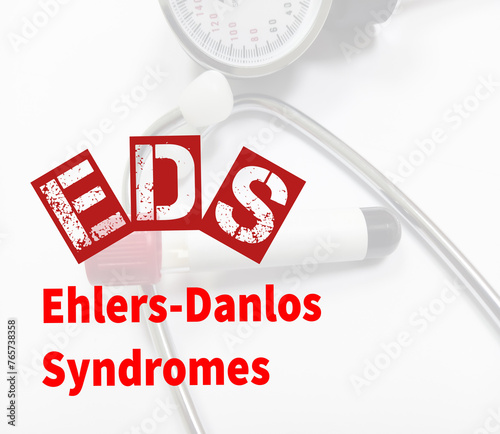 Ehlers-Danlos syndrome term. rare disease. medical conceptual image. photo