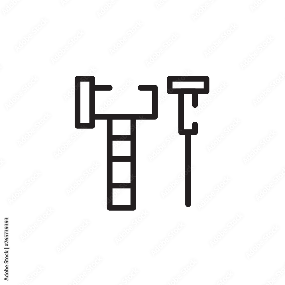 Tools Work Builder Line Icon Tools Work Builder Line Icon