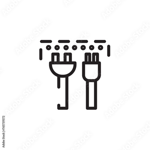Steel Prong Punch Line Icon
