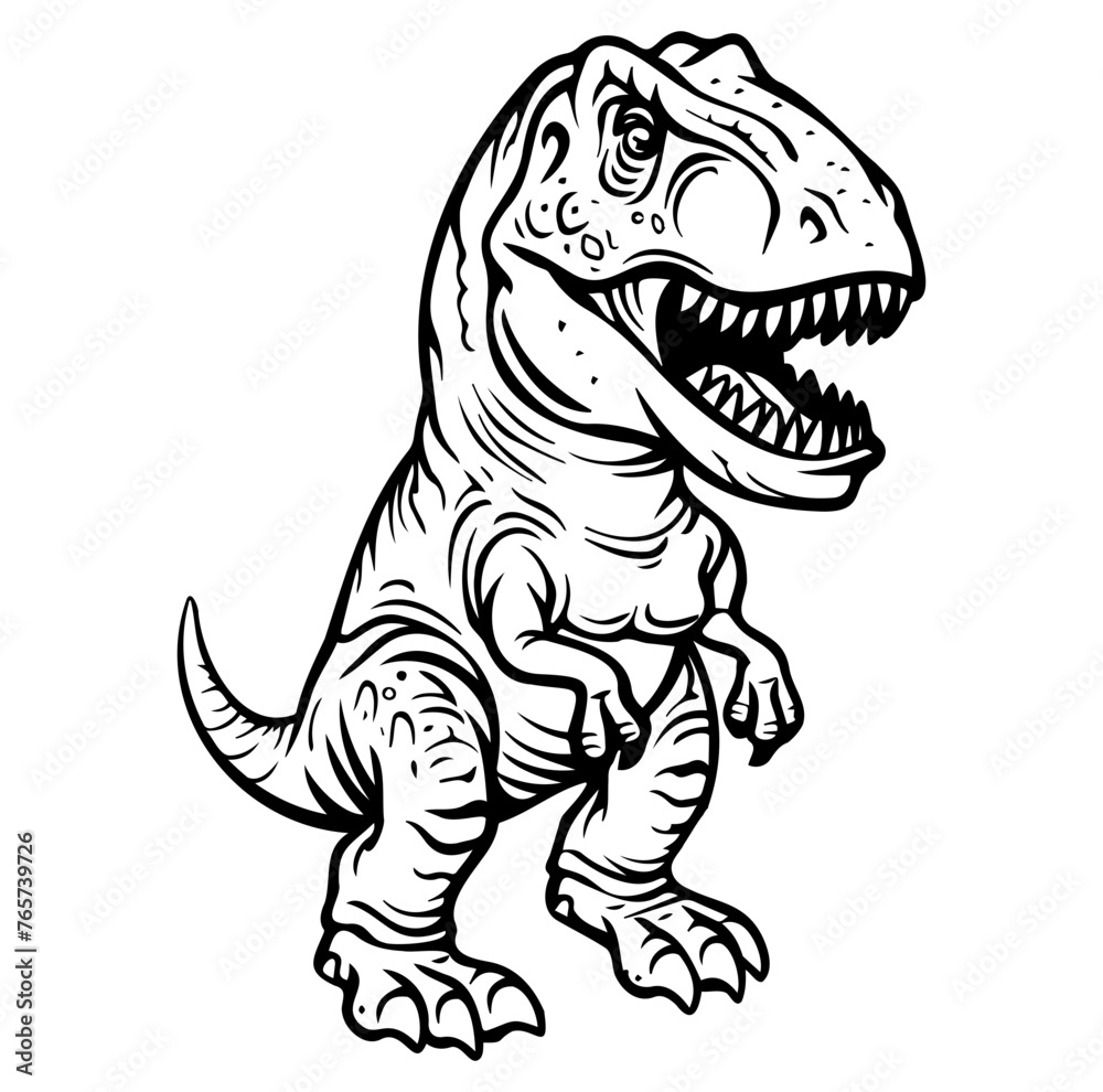 dinosaur silhouette. Vector illustration dinosaur silhouette. Vector illustration