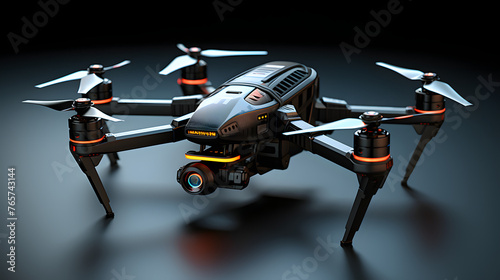 Security Drones 3d © arnanda