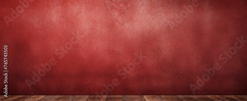 Burgundy red gradient grunge rough vintage flat texture surface background from Generative AI