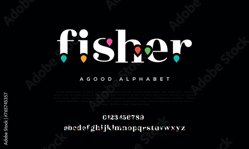 modern creative alphabet. Future fonts style. Typography uppercase and lowercase fonts. vector illustration