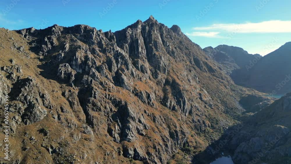 Aerial Majesty: Rocky Peaks in the Colombian Highlands Aerial Majesty: Rocky Peaks in the Colombian Highlands