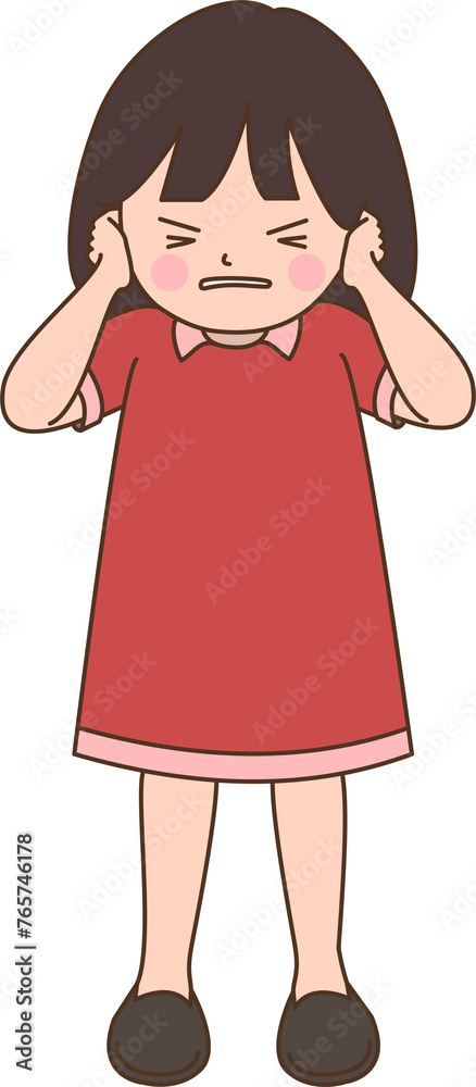 귀막은 아이 귀막은 아이