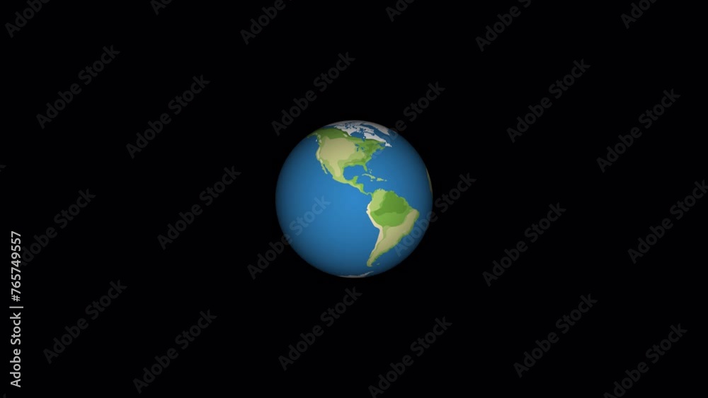 Earth - looped spinning planet on transparent background. Animation of planet Earth.Realistic Earth Rotating, 4K. looping animation. Alpha channel Earth - looped spinning planet on transparent background. Animation of planet Earth.Realistic Earth Rotating, 4K. looping animation. Alpha channel