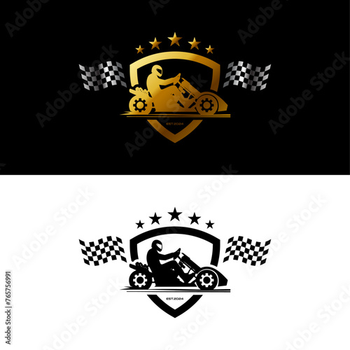 logo asset  for Go-kart racing club