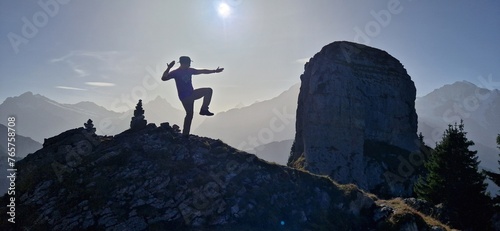 mountain top kung fu photo
