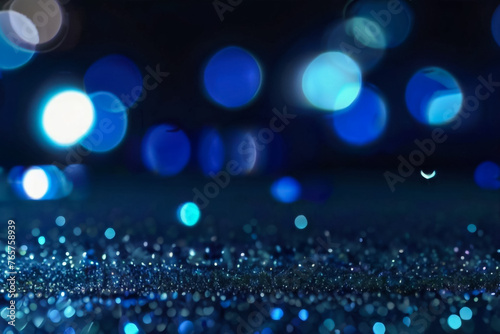 water drops on blue, Technology Background