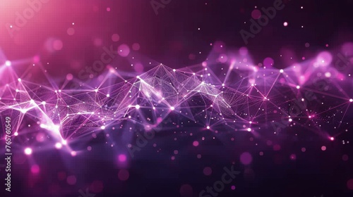 Purple and Black Starry Background