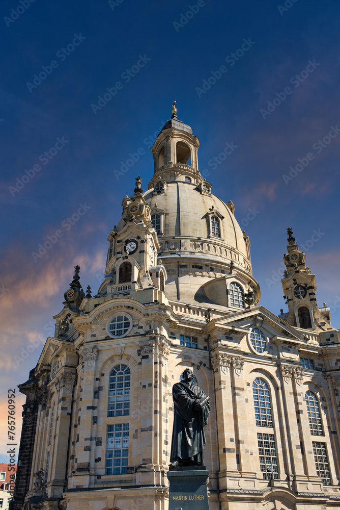Die Frauenkirche in Dresden Deutschland