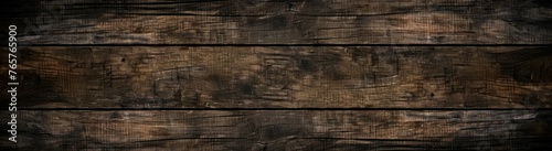 Rugged Dark Brown Wooden Texture