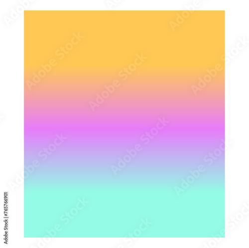 3 color gradient background. Modern screen vector design for mobile app