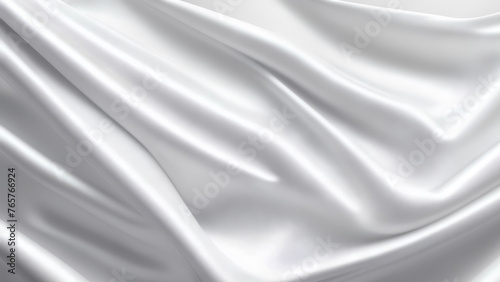 Blank White Fabric for Design Integration