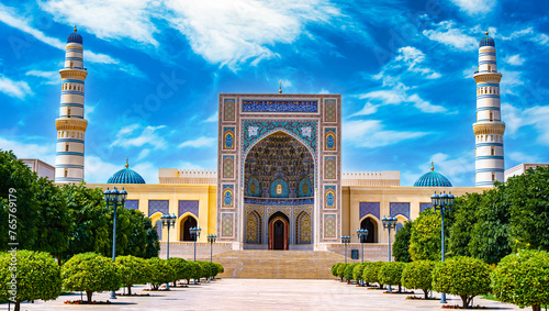 Sticker Sultan Qaboos Grand Mosque in Sohar, Oman