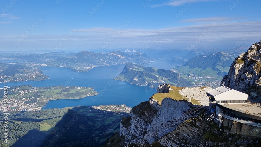 Lake lucerne panorama