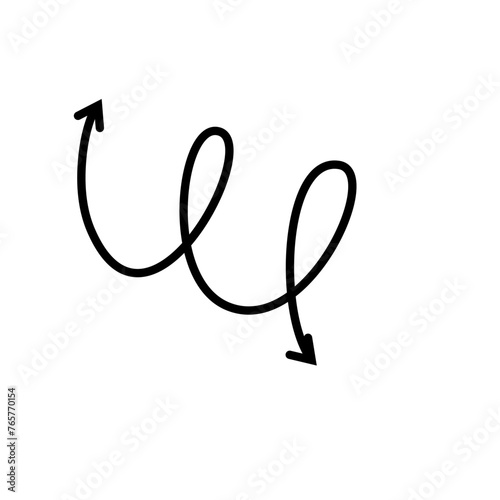 Hand Drawn Arrow Decorative Design