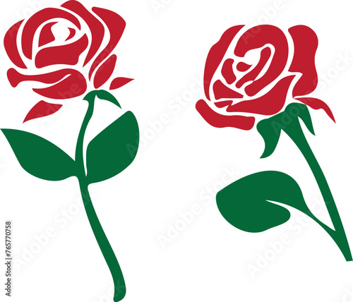 Rose Flower Vector and Clip Art
