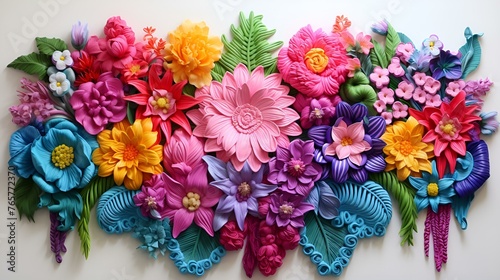 colorful flower background