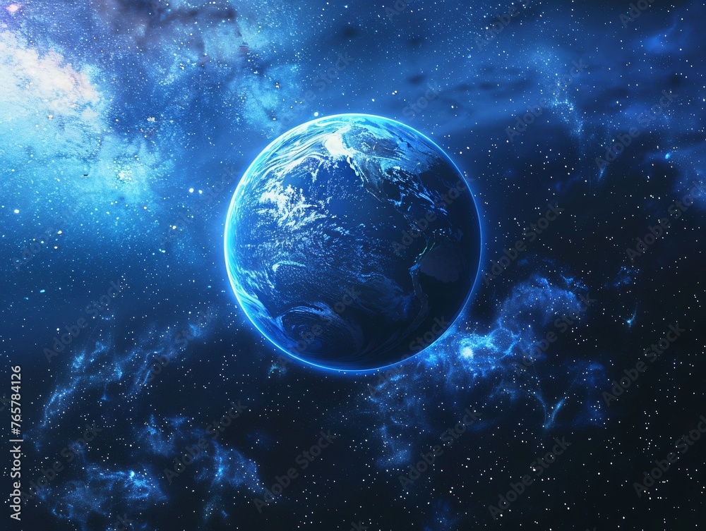 Obraz premium earth in space