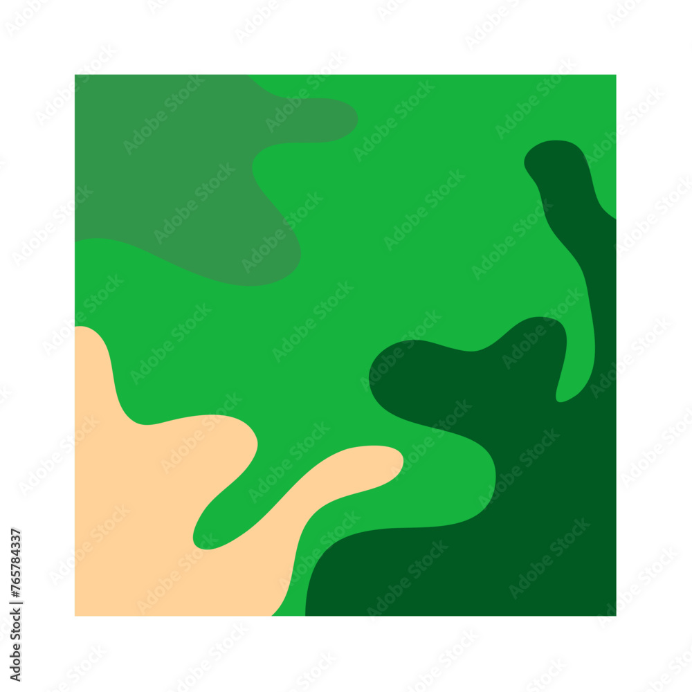 Obraz premium Abstract shape and color pattern background