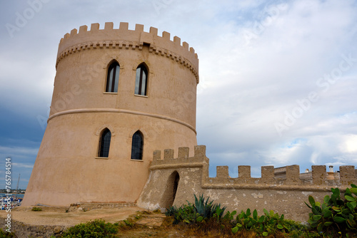 Saracen Tower in Torre Vado Lecce Italy photo