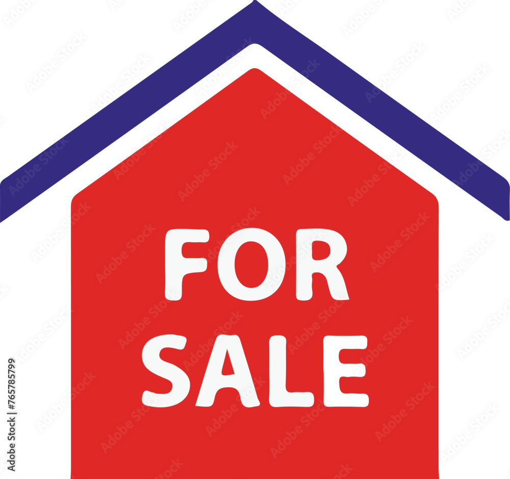 Art & Illustration, House For Sale Icon Vector Logo , House For Sale Icon Art & Illustration, House For Sale Icon Vector Logo , House For Sale Icon