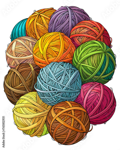 YARN, KNITTING, CRAFTS