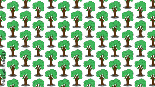 Vector background with pattern. Seamless background with a pattern in the shape of a tree. Tree, nature, background, repeating, seamless