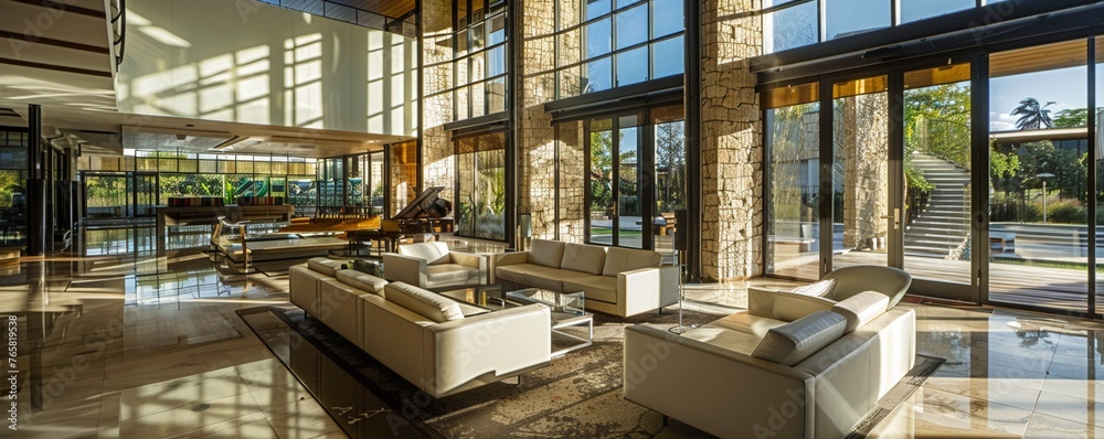 Corporate luxury and high-tech converge in a unique retreat