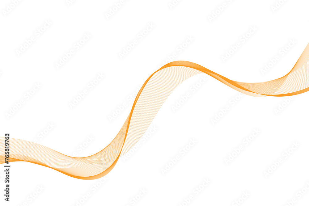 Modern stylish dynamic orange wave background. Vector illustration. EPS10 Modern stylish dynamic orange wave background. Vector illustration. EPS10