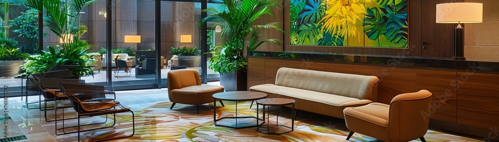 Obraz premium Innovative luxury hub