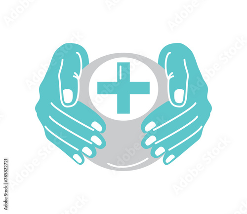 red cross day design