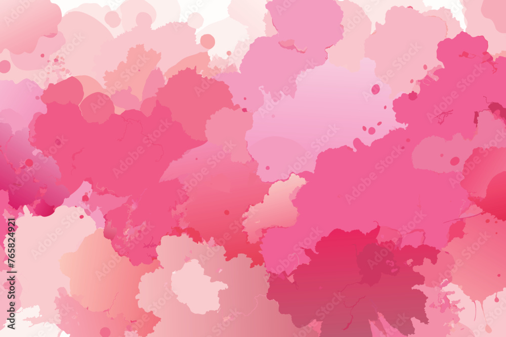 Pink watercolor texture background