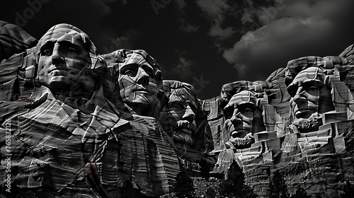 The Presidents of Mount Rushmore photo