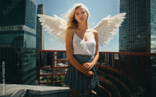 young adult woman, caucasia...