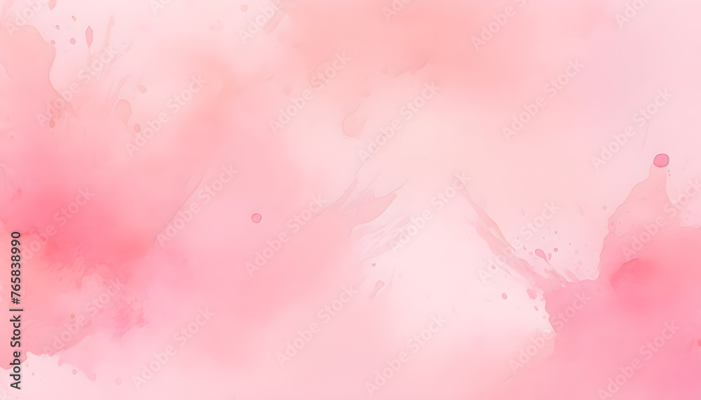 Obraz premium pale pink watercolor texture background Generative AI