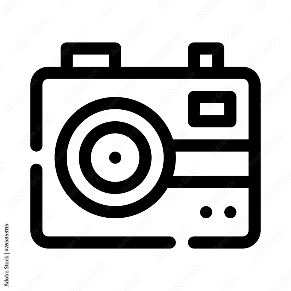 camera line icon camera line icon