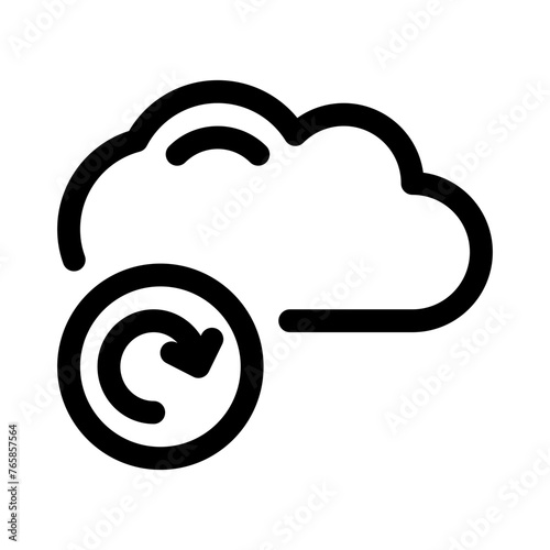 refresh data line icon