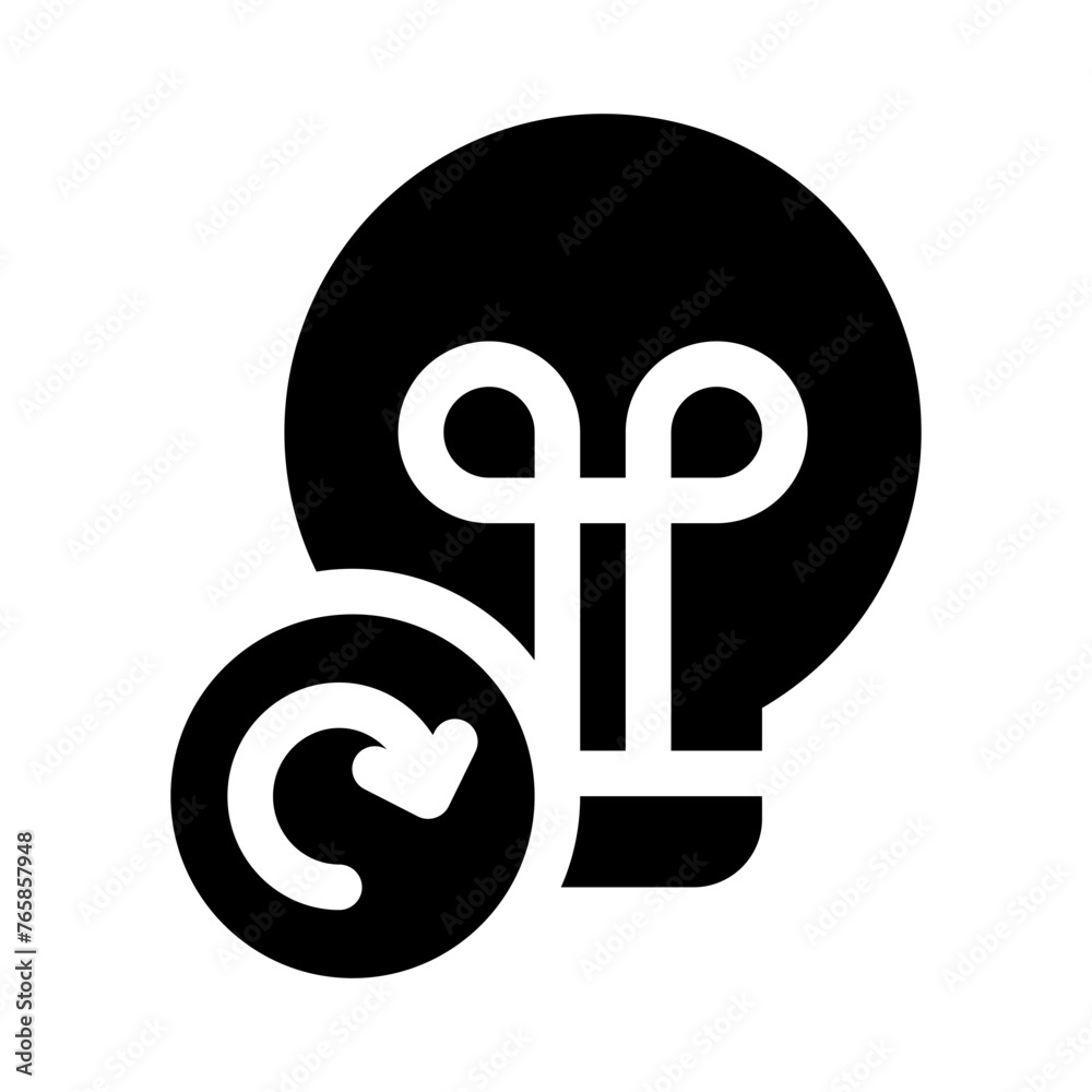 refresh data glyph icon refresh data glyph icon